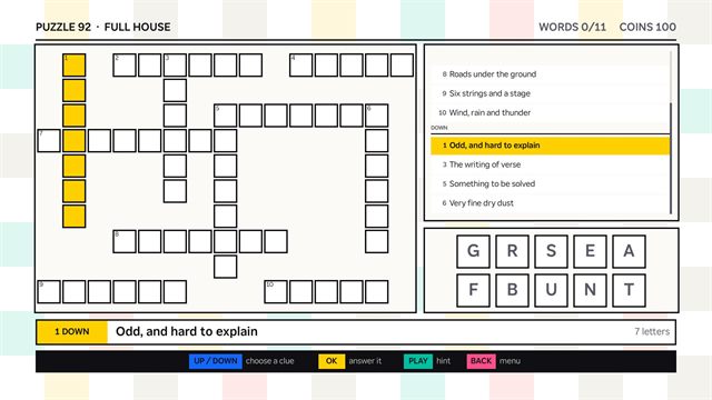 Crossword screenshot 4