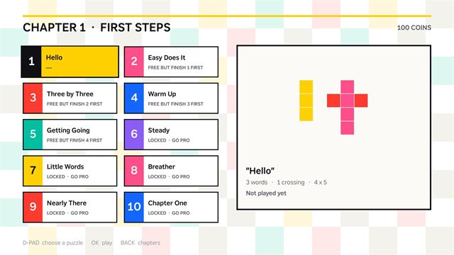 Crossword screenshot 6