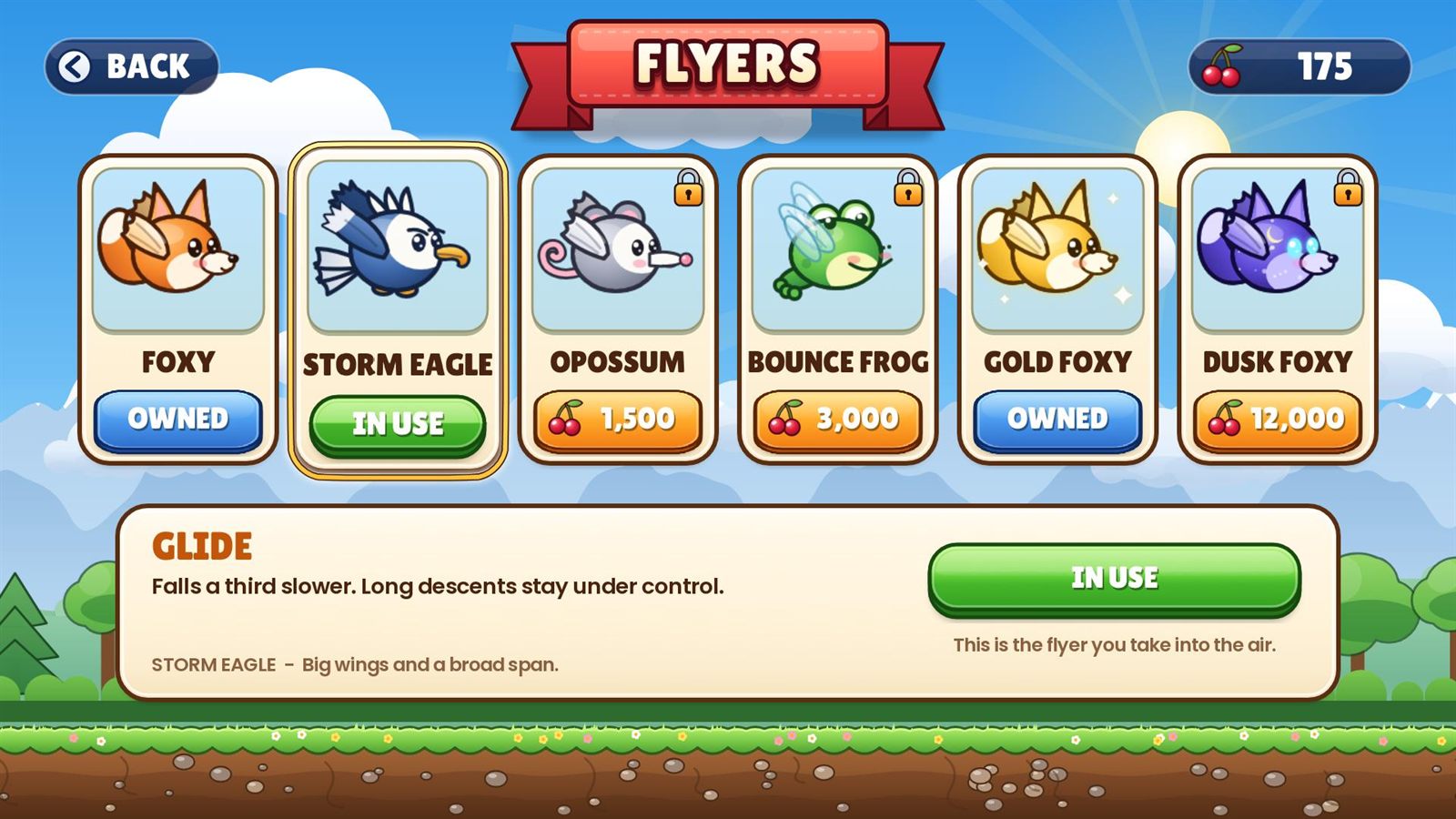 Flappy Fox screenshot 3 on Roku TV